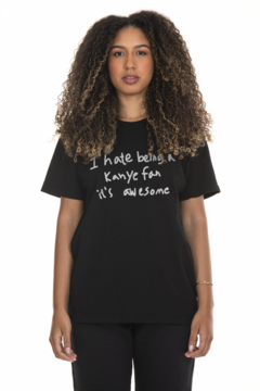 CAMISETA KOROVA VINTONE KANYE FAN PRETA - comprar online