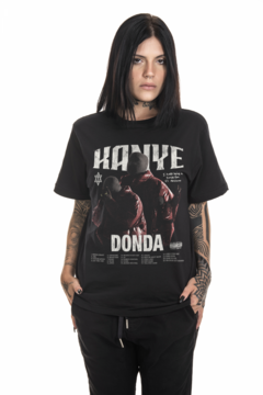 CAMISETA KOROVA VINTONE KANYE 90S (LF) PRETA - comprar online