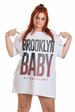 CAMISETA KOROVA BROOKLYN BABY BRANCA