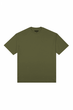 CAMISETA NOVA OVERSIZED KOROVA VERDE OLIVA