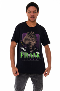 CAMISETA KOROVA MERCH FRANK OCEAN PRETA