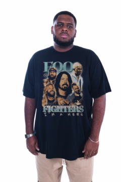 CAMISETA KOROVA FOO FIGHTERS 90S PRETA - comprar online