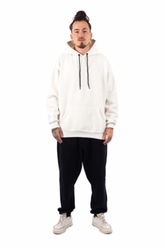 MOLETOM HOODIE KOROVA OFF-WHITE - loja online