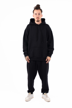 MOLETOM HOODIE KOROVA PRETO - loja online