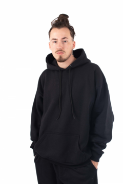 MOLETOM HOODIE KOROVA PRETO na internet