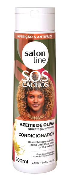 CONDICIONADOR S.O.S CACHOS AZEITE DE OLIVA