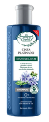 SHAMPOO MATIZANTE CINZA PLATINADO DESAMARELADOR FLORES & VEGETAIS