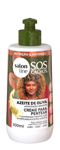 CREME PARA PENTEAR S.O.S CACHOS AZEITE DE OLIVA