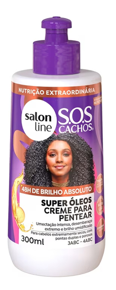 CREME PARA PENTEAR SUPER ÓLEOS S.O.S CACHOS