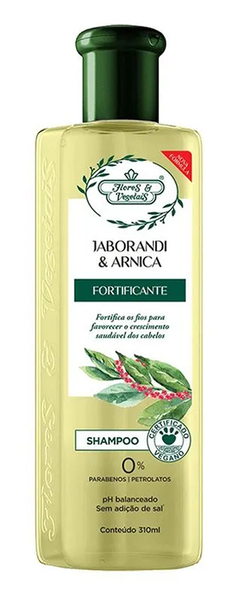 SHAMPOO JABORANDI E ARNICA FLORES & VEGETAIS