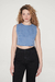 TOP CROPPED BLUES - comprar online