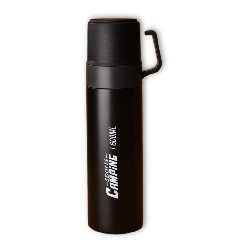 Termo con Doble Vaso Acero Inoxidable 600ml - Varstore