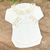 Body OffWhite Gola Renda Dourada - comprar online