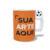 Caneca c/ 'Sua Arte' - Alça Futebol na internet