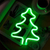 Lámpara LED Colgante Árbol de Navidad Verde - 26 cm - comprar online