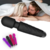 Vibrador Estimulador y Masajeador de 14 cm en Negro