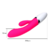 Vibrador Doble Estimulador Liso de 20 cm para Sensaciones Intensas - Rusmac