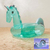 Unicornio Inflable Transparente de Gran Tamaño para Pileta en internet