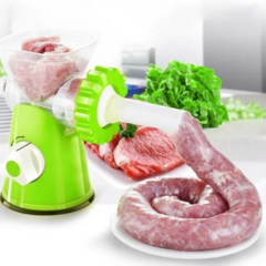 Trituradora Para tu Hogar Mezclador de Carne Pequeña +Accesorio Para Realizar Embutidos - Importadosparavos.ok