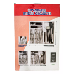 Organizador Para Utensilios Extensible Expandible Con Soportes Nuevo Modelo - Importadosparavos.ok