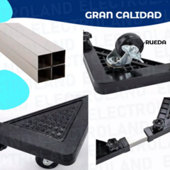 Base Movil Con Ruedas P/ Heladera Lavarropa De 50 A 80cm en internet