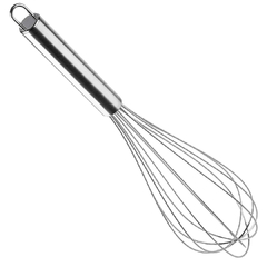 Batidor Manual de Acero Inoxidable 25cm gastronómico ideal para repostería