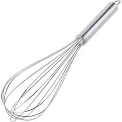 Batidor Manual de Acero Inoxidable 25cm gastronómico ideal para repostería - comprar online