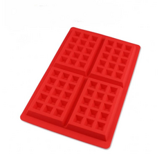 Molde Waffle Silicona Rectangular para reposteria en internet