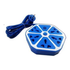 Zapatilla Hexagonal Enchufes 4 Toma Corriente 2 Usb Hub 220v en internet