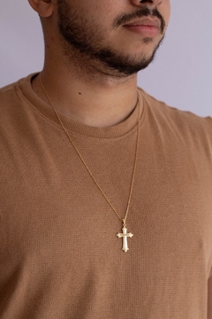 COLAR CRUCIFIXO MASCULINO - comprar online