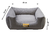 Cama Quadrada para Cachorro ou Gatos Super Luxo Luppet Cinza (LP88016-02) - comprar online