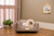 Cama Quadrada para Cachorro ou Gatos Super Luxo Luppet Cinza (LP88016-02) - lojagaúcho.com