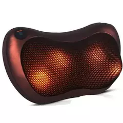 Almofada Massageadora De Pescoço E Lombar corporal Shiatsu Veicular - comprar online