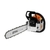 Motosierra Stihl Ms 250 - 3.1 Cv De Potencia - 45.4 Cm3 - 45 Cm De Espada - Profesional Para Uso Liviano