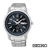 Relógio Seiko 5 Masculino Automático Prata Azul SNKP17B1D3SX