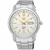 Relógio Seiko 5 Masculino Automático Prata Branco Snkp15b1