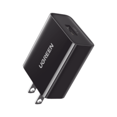 Cargador de 18W | 1 Puerto USB-A | Carga Rápida | QC3.0/ QC2.0 /QC1.0 AFC, FCP, BC1.2| Tamaño Compacto | UL, PSE, FCC, CE | Protección Múltiple.