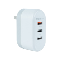 Cargador Mobifree Cargador de pared 3 puertos USB