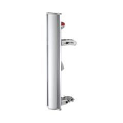 Antena sectorial de 100 grados, 20 dBi, 5150-5850 MHz , desempeño Carrier Class, integra BackShield para evitar lóbulos laterales