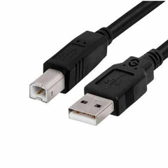 Cable USB 2.0, USB A-EXTENSION, Negro, 1.5MTS GETTTECH JL-3515 2.0 A/B Alta Velocidad