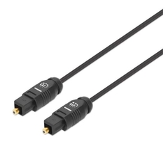 Cable de Audio Digital Optico Toslink MANHATTAN 356077