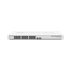 Cloud Smart Switch, 24 puertos Gigabit, 2 puertos SFP+ SwitchOS