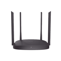 Router Inalámbrico WISP / Hasta 1200 Mbps / Doble Banda AC (2.4 GHz y 5 GHz) / 4 Puertos 10/100 Mbps / 4 Antenas Omnidireccional de 5 dBi / Interior