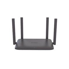 Router Inalámbrico / Wifi 6 / Hasta 1500 Mbps / Doble Banda AC (2.4 GHz y 5 GHz) / 4 Puertos 1000 Mbps / 4 Antenas Omnidireccional / Interior / Beamforming Optimizado