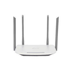 Router Inalámbrico ISP doble banda AC, 2.4 GHz y 5 GHz Hasta 1167 Mbps, 4 antenas externas omnidireccional, 3 Puertos LAN 10/100/1000 Mbps, 1 Puerto WAN 10/100/1000 Mbps