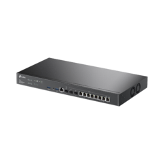 Router Omada VPN / SDN Multi-WAN 10G / 1 Puerto WAN SFP+ 10G / 1 Puerto WAN/LAN SFP+ 10G / 1 Puerto WAN/LAN SFP 1G / 8 puertos LAN/WAN 1G / 2 Puertos USB / 2.3 Millones Sesiones Concurrentes / Administración Centralizada OMADA SDN.