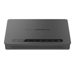 Router Gigabit VPN / Balanceador de cargas / 30,000 sesiones NAT / 4 puertos 10/100/1000 Mbps + 2 puertos SFP (WAN/LAN) / 1 puerto entrada PoE(af/at) / 2 puertos salida PoE (af/at) / Compatible con GWN Cloud.