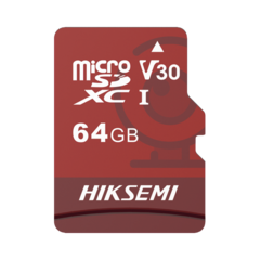 Memoria microSD / Clase 10 de 64GB / Especializada Para Videovigilancia (Uso 24/7) / Compatibles con cámaras HIKVISION y Otras Marcas / 95 MB/s Lectura / 40 MB/s Escritura