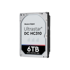 Disco Duro Enterprise 6 TB / Wester Digital (WD) / Serie Ultrastar / Recomendado para Data Center y NVRs de Alta Capacidad / Alto Performace