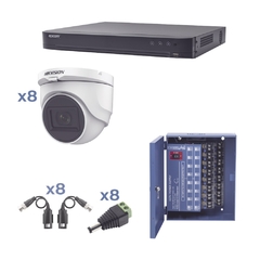 Kit TurboHD HIKVISION KH1080P8DW